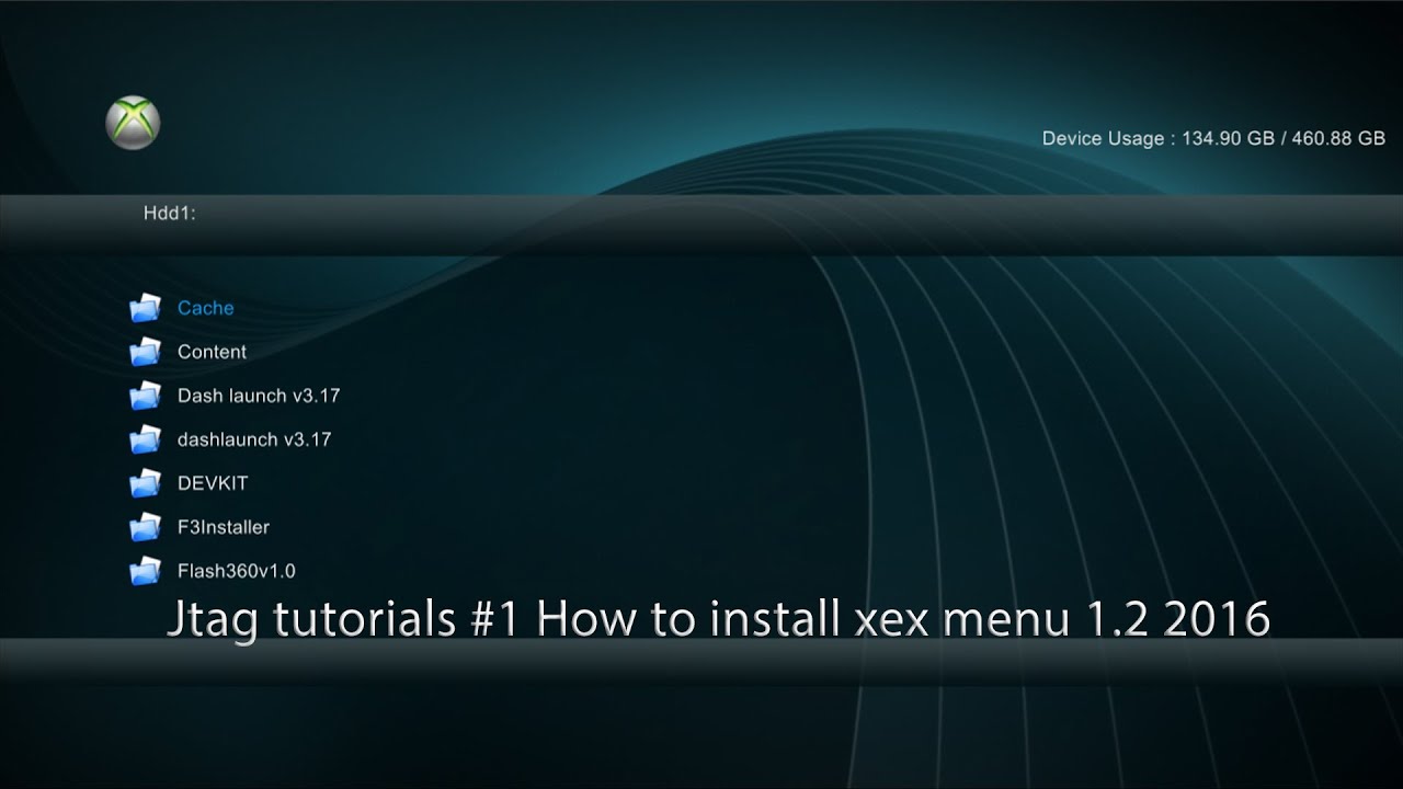 xex menu xbox 360 no jtag